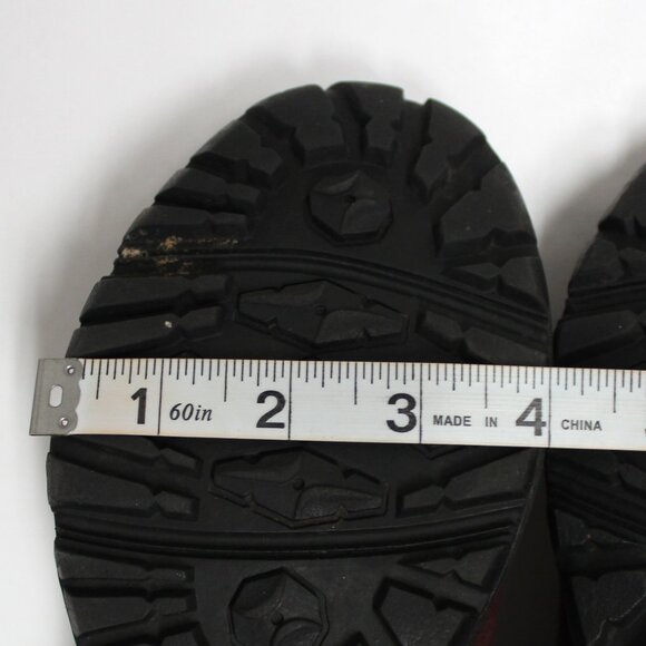 Land’s End 6 1/2B Women's Burgundy and Black Sole Slip On Shoes With Pull On Tab - Picture 9 of 11